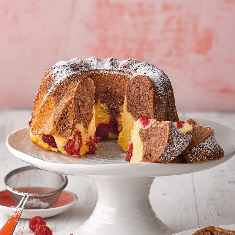 Fruchtiger Marmorkuchen