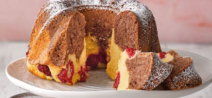 Fruchtiger Marmorkuchen