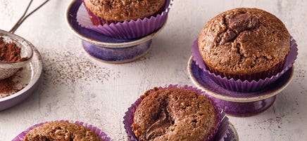 Nuss-Nougat-Muffins