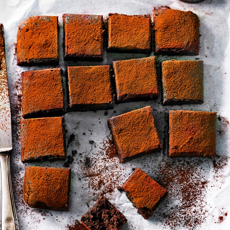 Photo of Chocolate fudge brownies by WW