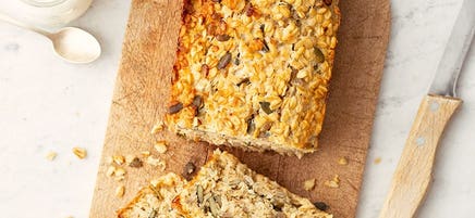 Seeded oat and rosemary loaf