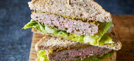 Rosemary and thyme pork sandwich