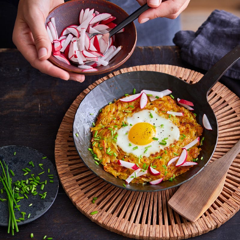 Rösti mit Ei