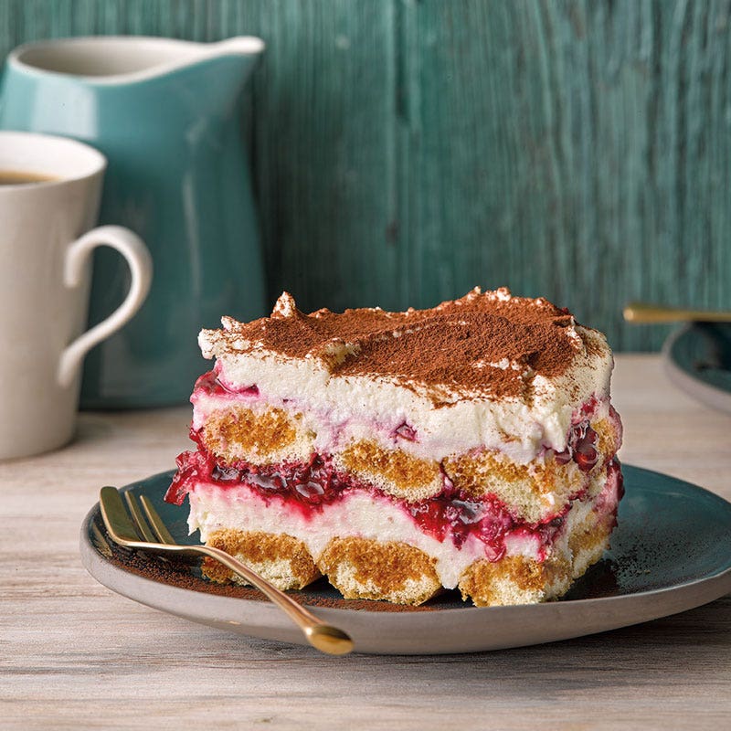 Waldfrucht-Tiramisu-Torte