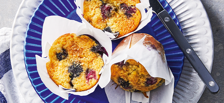 Blueberry muffins