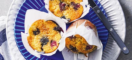Blueberry muffins