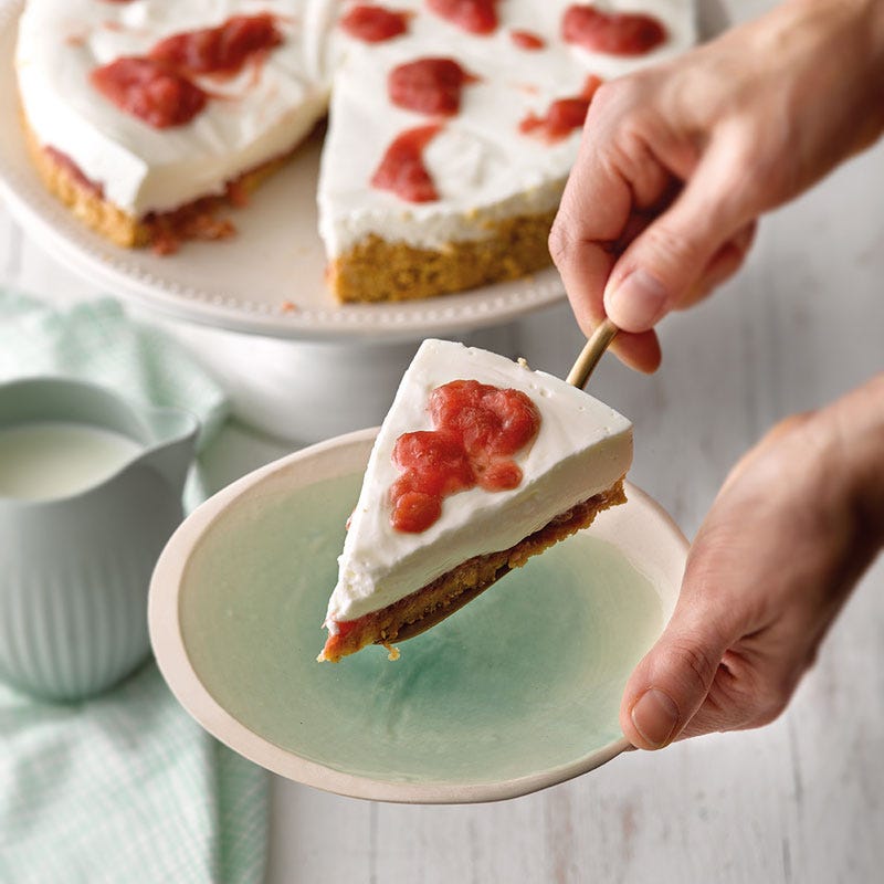 Quark-Rhabarber-Torte