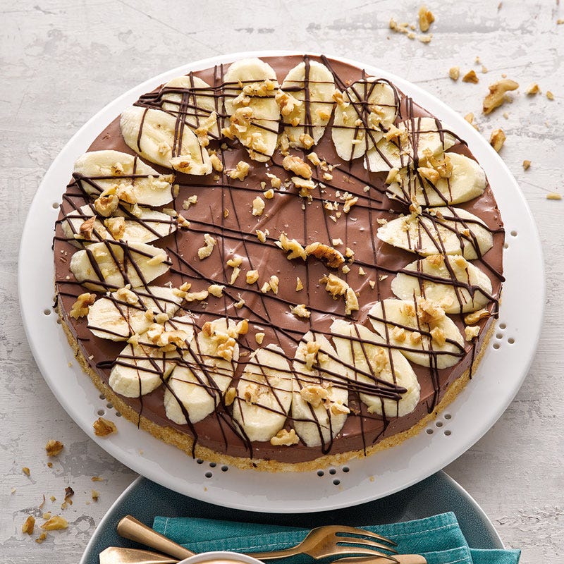 Bananen-Schokopudding-Torte