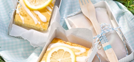 Zachte citroencake