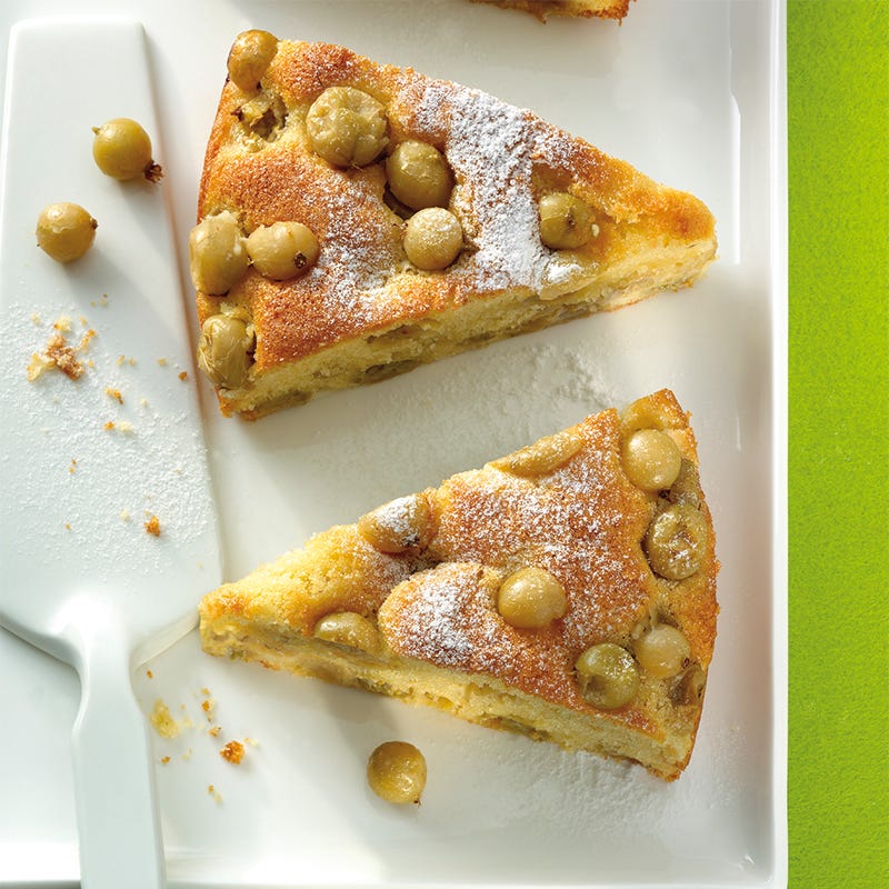 Foto van Snelle kruisbessencake door WW