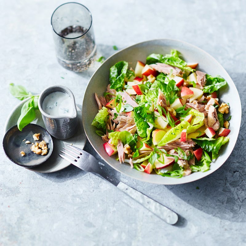 Thunfischsalat mit Apfel