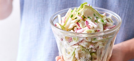 Apfel-Radieschen-Salat