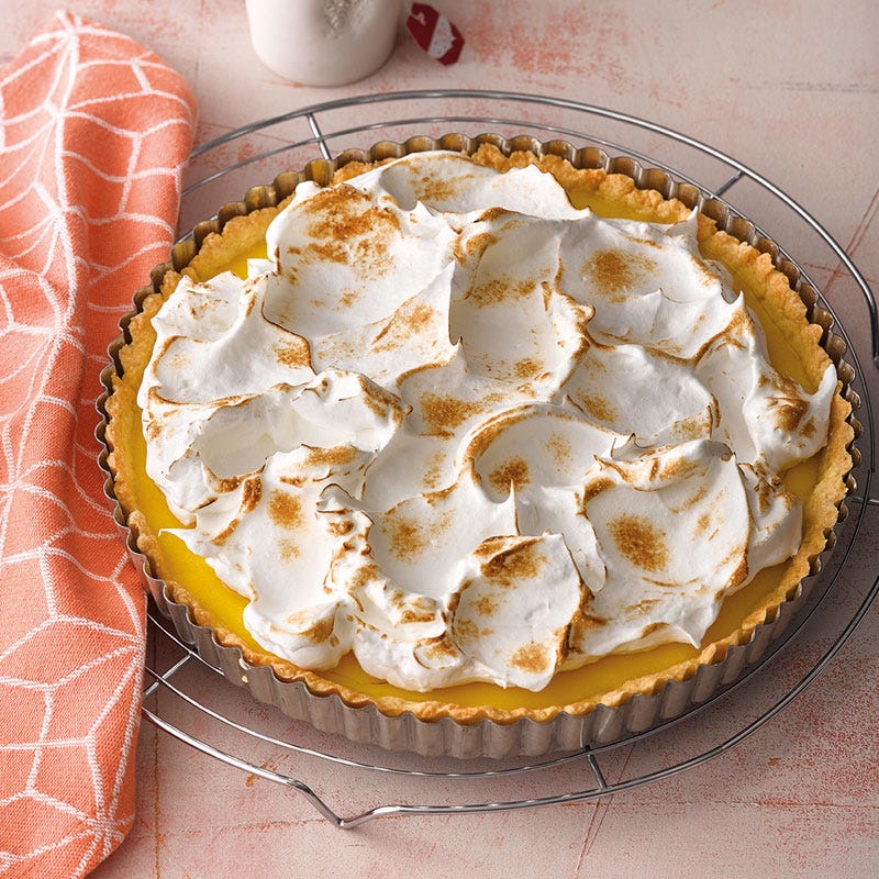 Zitronentarte mit Baiserhaube