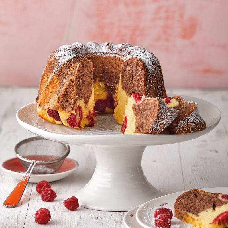 Fruchtiger Marmorkuchen