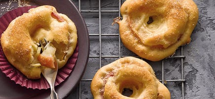 Gebackene Apfelplätzchen