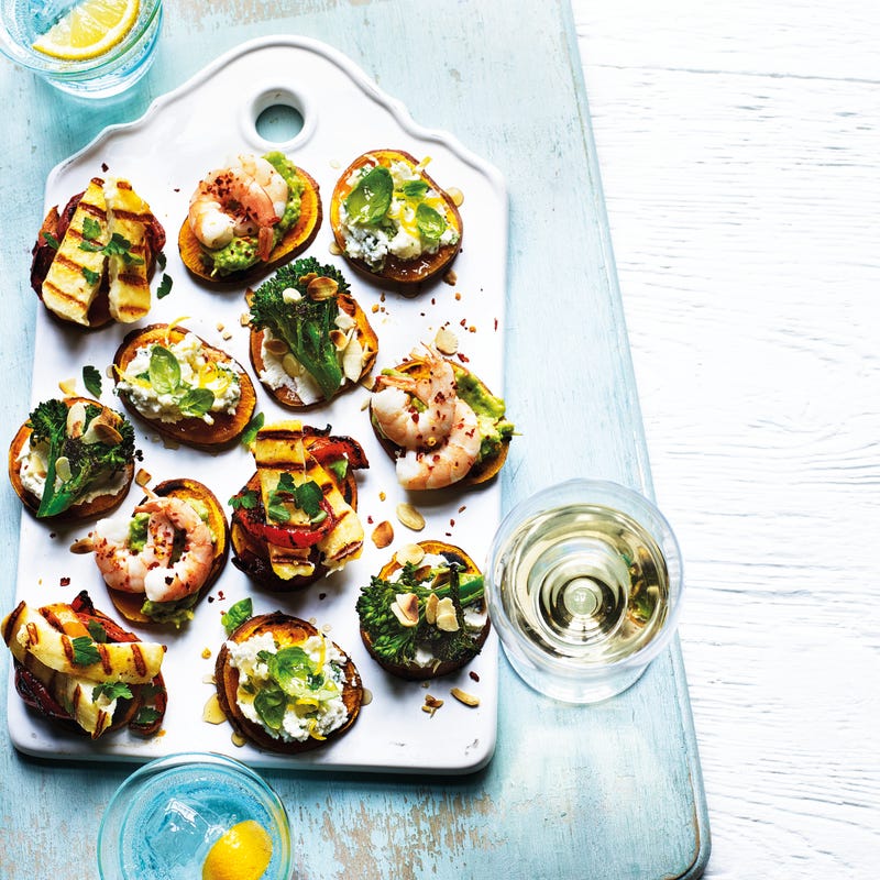Photo of Ricotta, basil & honey sweet potato toasts by WW