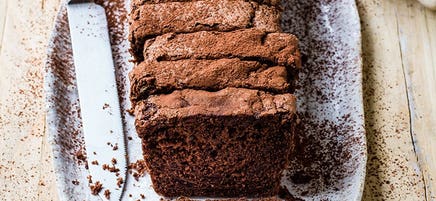 Chocolate zucchini loaf