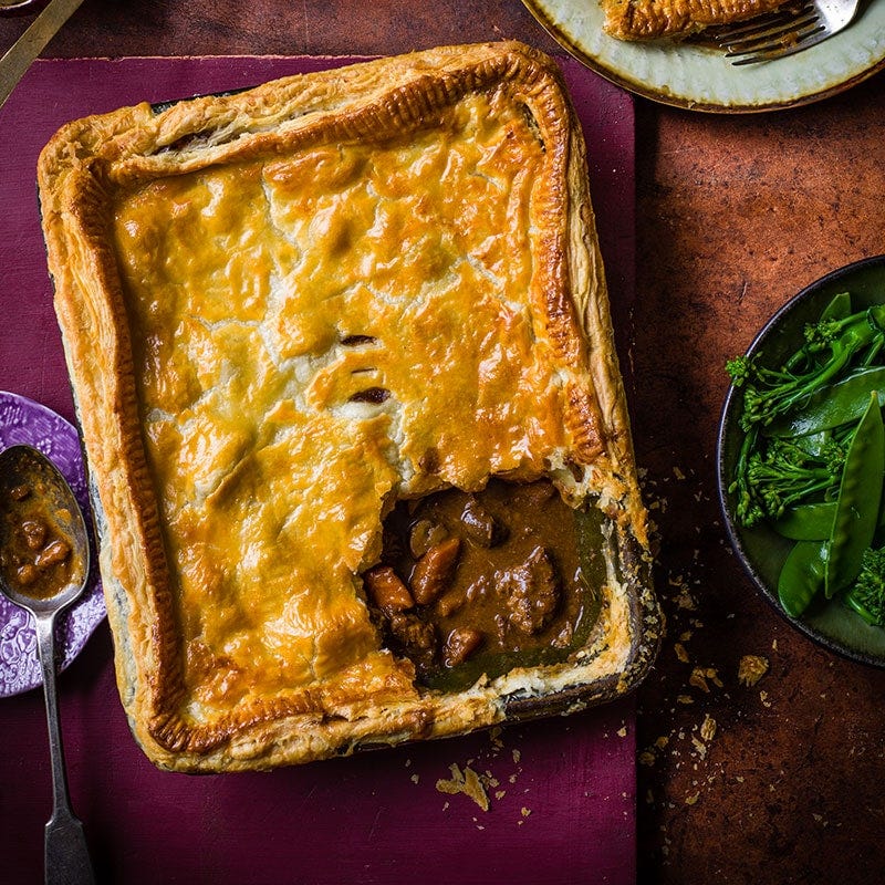 Beef & ale pie