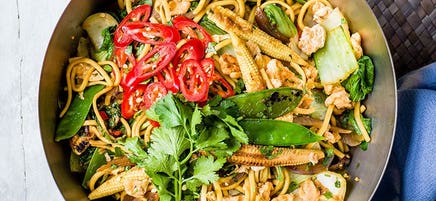 Chinese vegetable stir-fry
