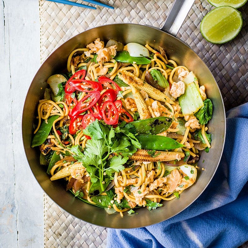 Chinese vegetable stir-fry