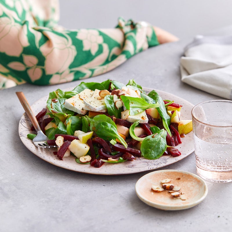 Feldsalat mit Roter Bete