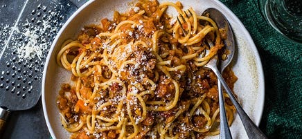 Lentil bolognese