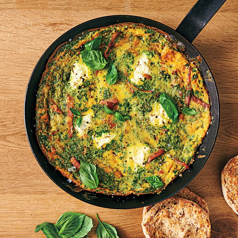 Photo of Herbed ricotta & bacon frittata by WW