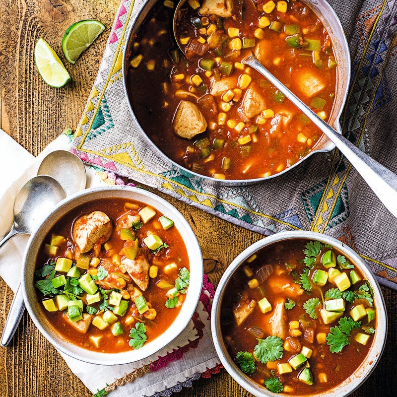 Photo of Mexican-style chicken soup by WW