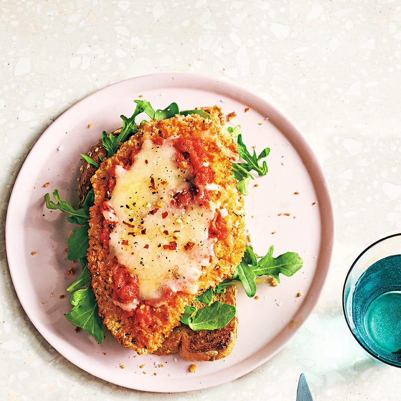 Photo of Chicken parmigiana open sandwiches by WW