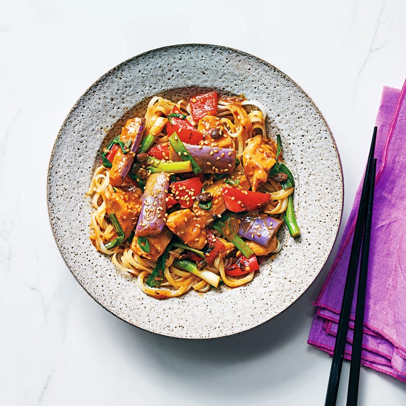 Photo of Chicken & aubergine in black bean sauce by WW