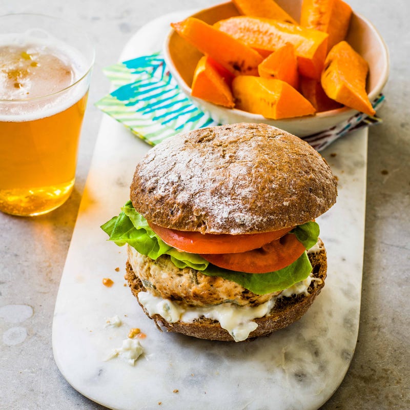 Photo of Sage & blue cheese chicken burgers by WW