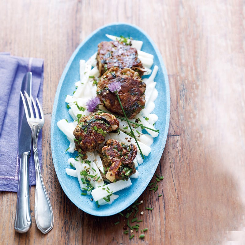 Foto van Vegetarische balletjes met koolrabi door WW