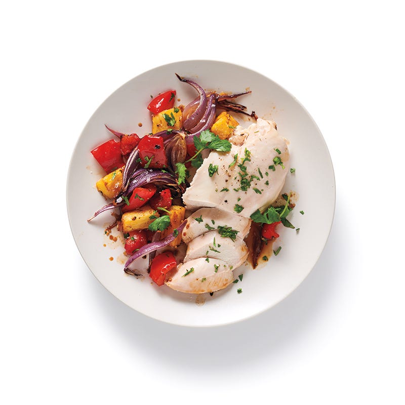 Hawaiian Sheet Pan Chicken