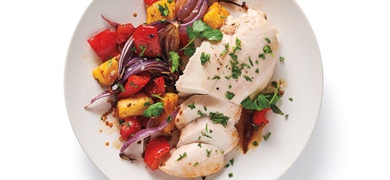 Hawaiian Sheet Pan Chicken