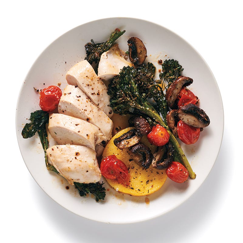 Italian sheet pan chicken