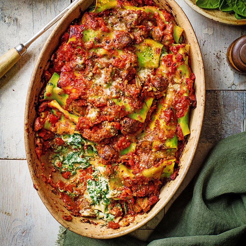 Blue cheese cannelloni