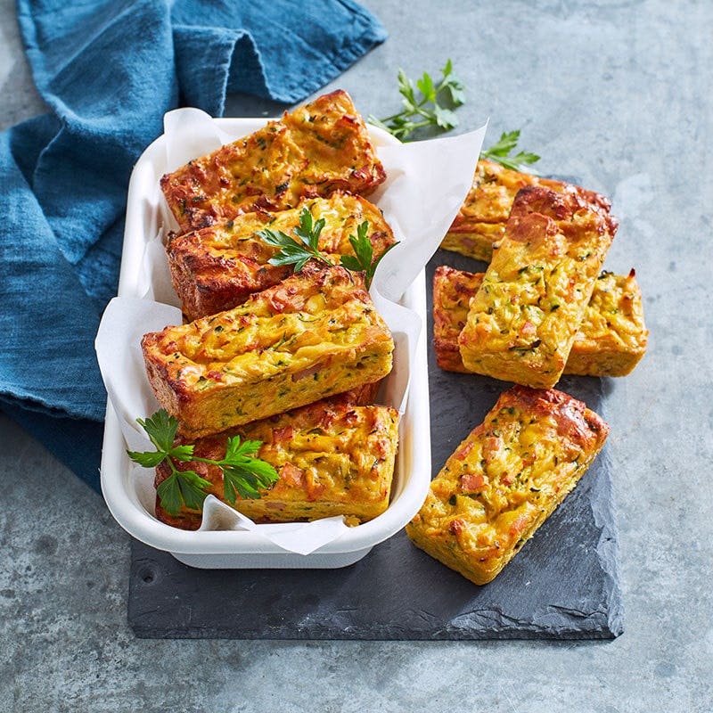 Sarah’s mini zucchini loaves