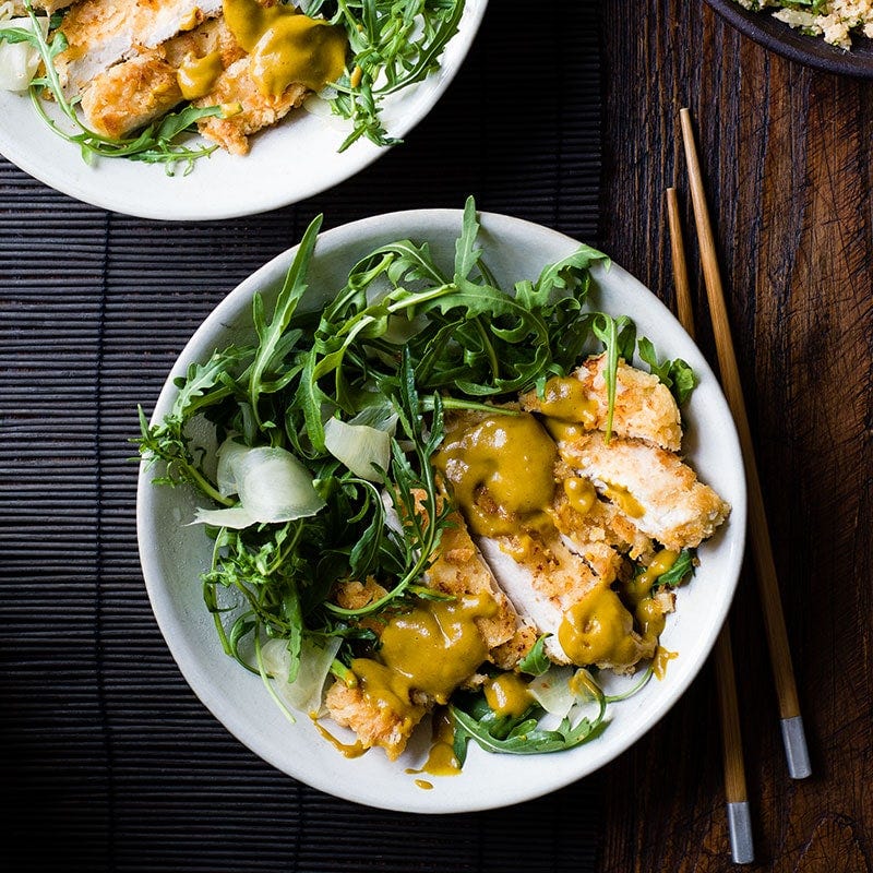 Chicken katsu curry