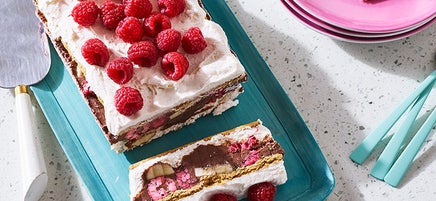 Fudge Ice Cream Bar-Icebox Cake