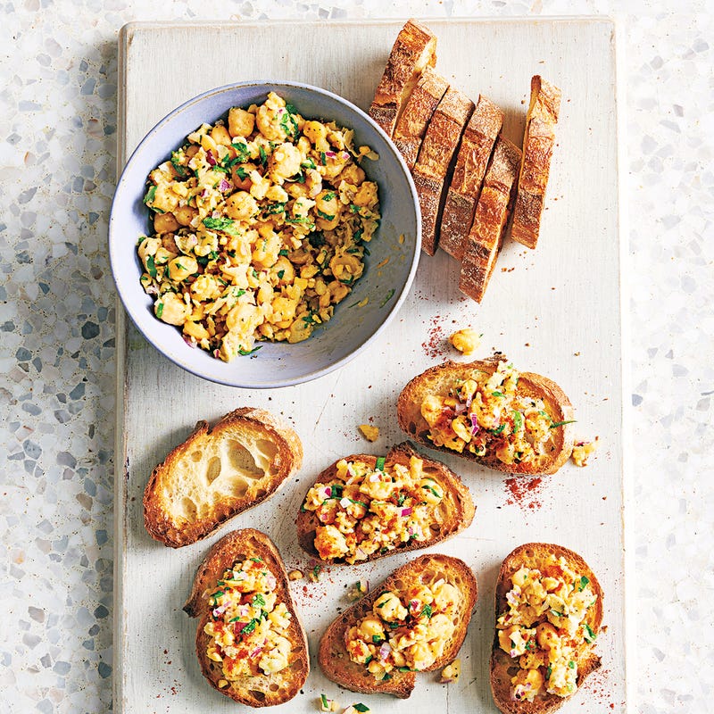 Photo of Chickpea-lemon bruschetta by WW