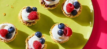 Baked Ice Cream Tartlets