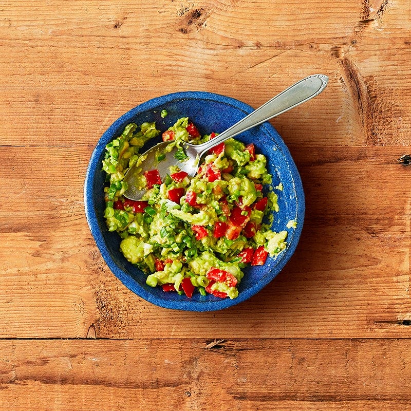 Spicy guacamole