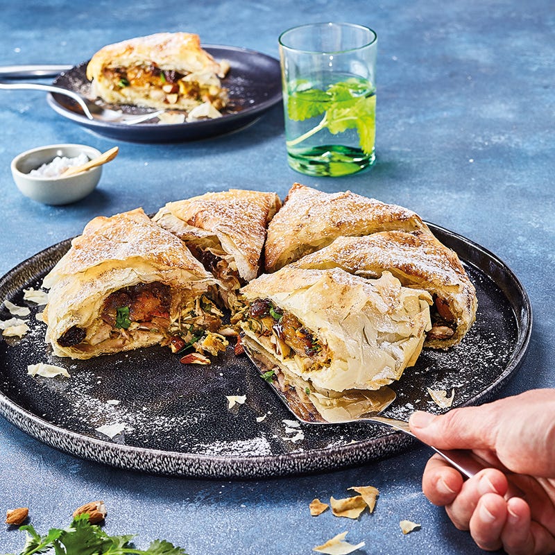 Foto van Marokkaanse pastilla met kip door WW