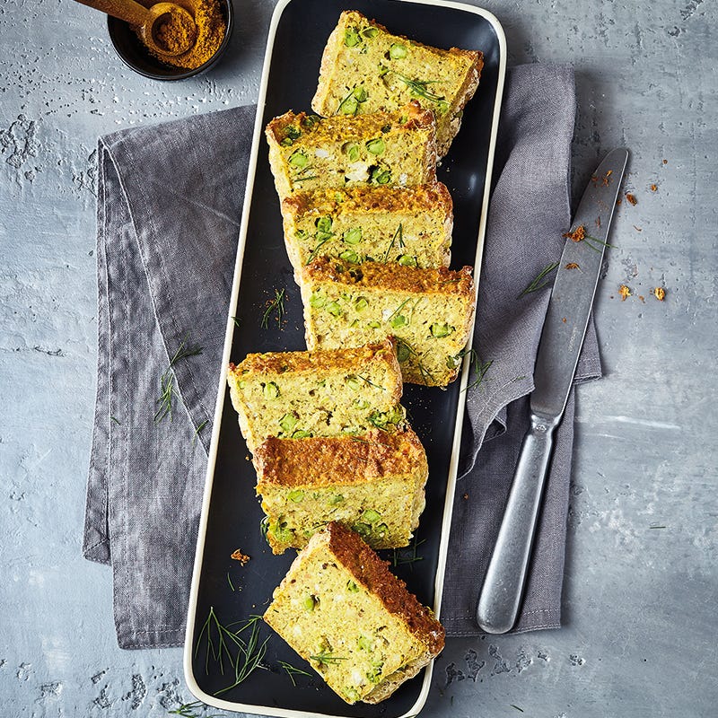 Foto van Hartige kabeljauwcake met doperwtencurry door WW