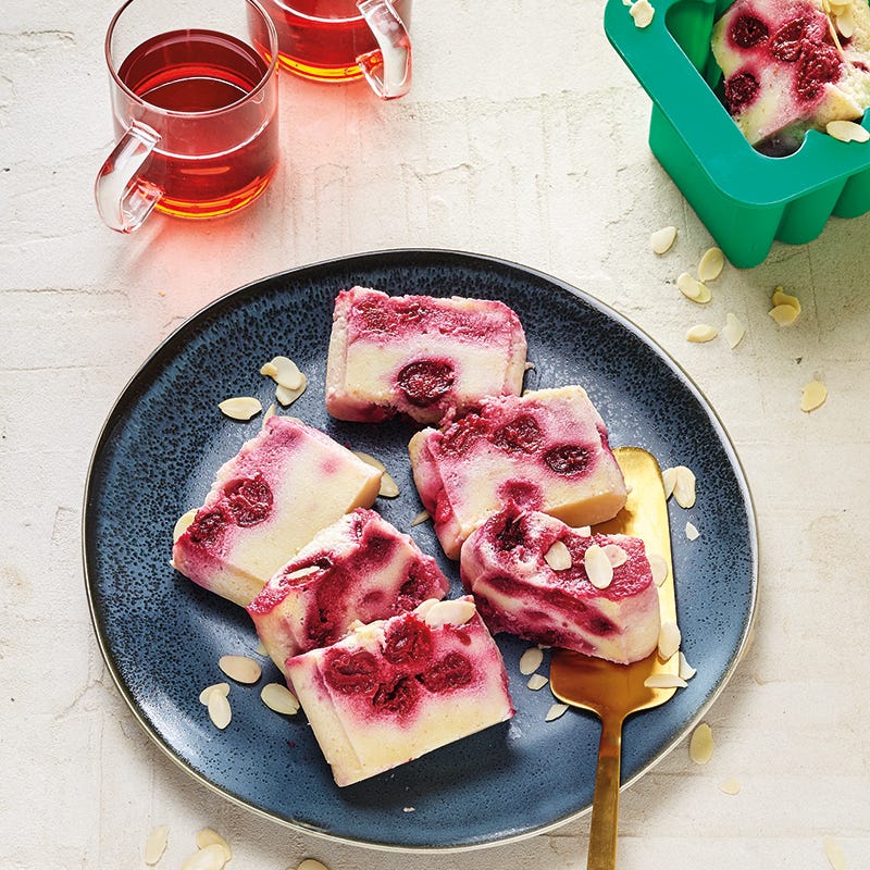 Foto van Kersenclafoutis met griesmeel en amandel door WW