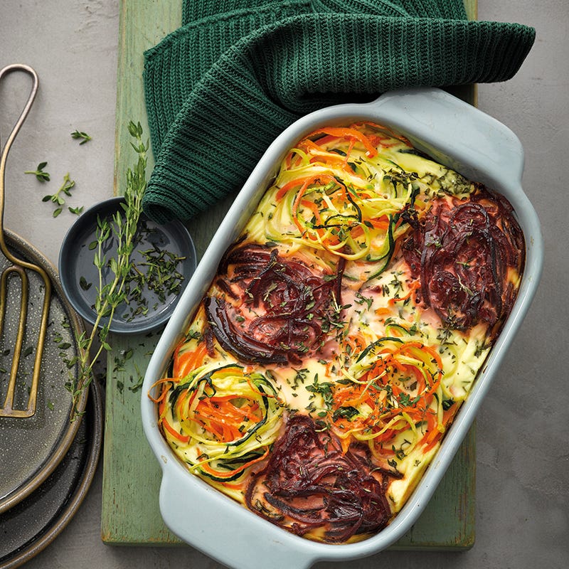 Foto van Kleurrijke ovenschotel met groentepasta door WW