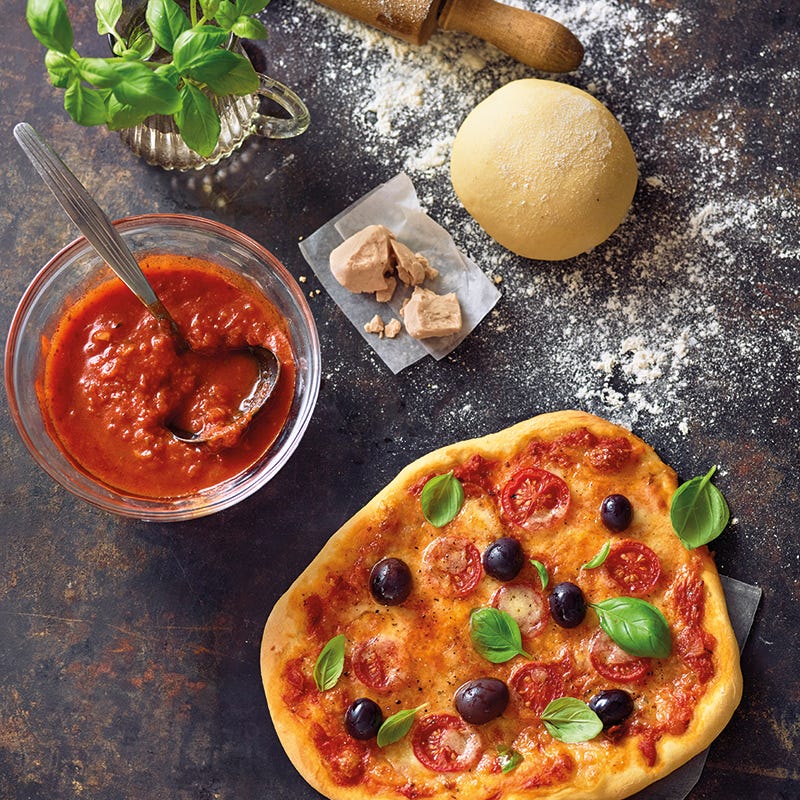 Foto van Zelfgemaakt pizzadeeg door WW