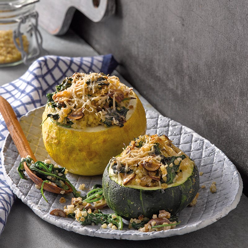 Foto van Gevulde courgette met bulgur door WW