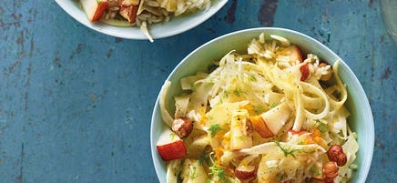 Fenchel-Reis-Salat mit Orangendressing