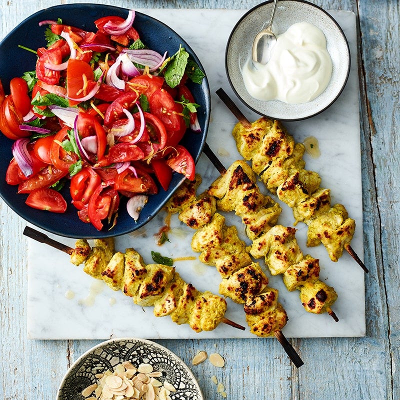 Chicken tikka wraps